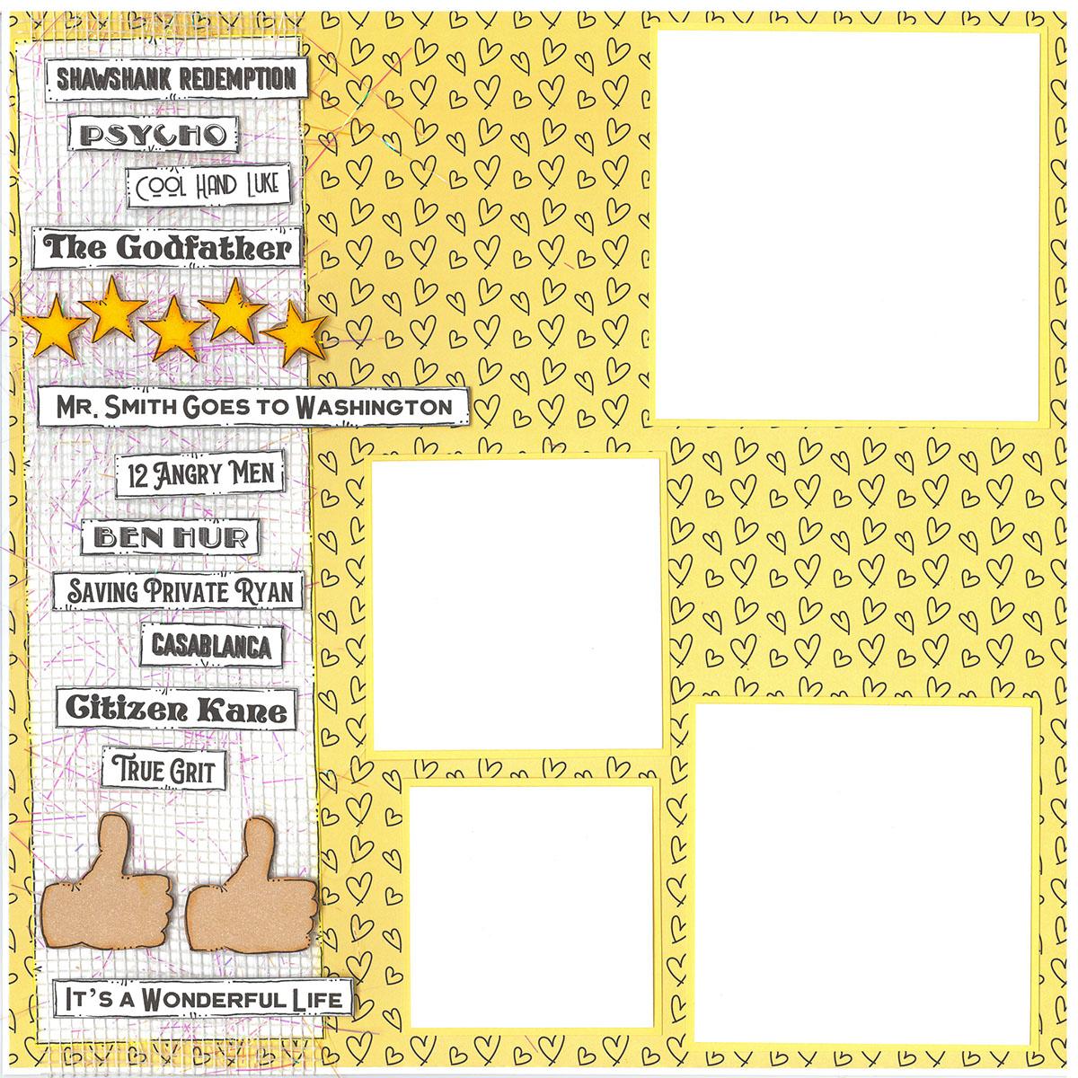 6-Page Scrapbook Kits