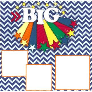 Kids Scrapbook Kit “Big Kids” 6 Page Kit